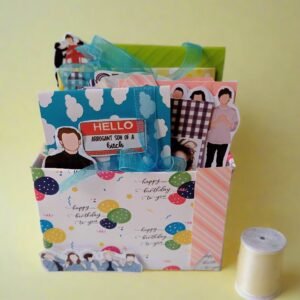 Zupppy Customized Gifts Rainvas Personalized One Direction Theme Gift Box with Photo