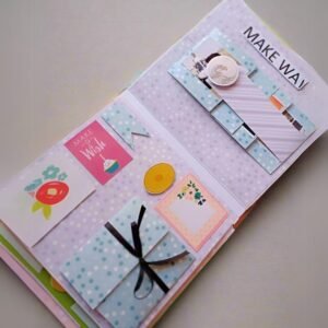 Zupppy Art & Craft Rainvas Pastel Personalized Birthday Scrapbook for Him, Her, and Kids