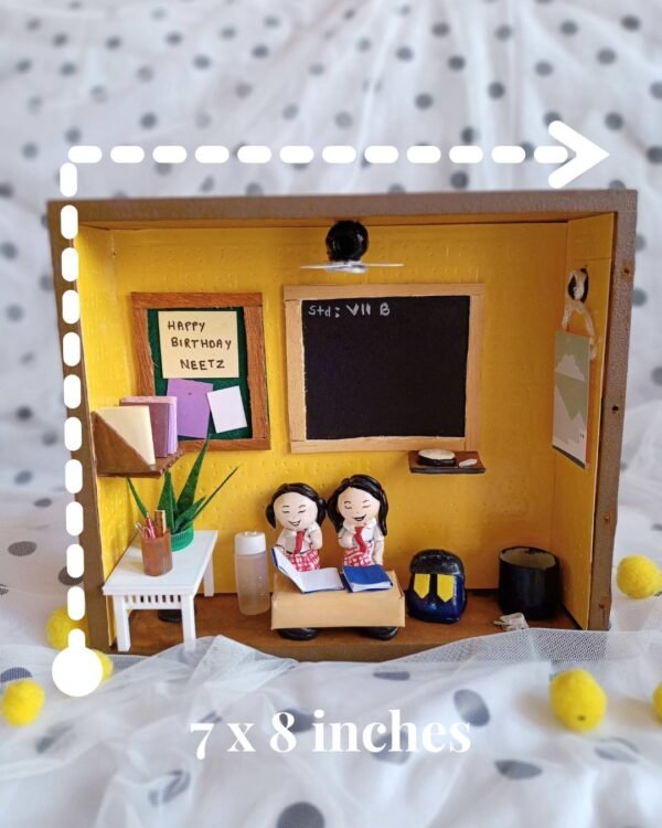 Zupppy Photo Frames Rainvas School Classroom Theme Miniature Frame