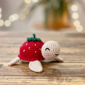 Zupppy Crochet Products Handmade Cute Crochet Turtle for Kids & Gifts